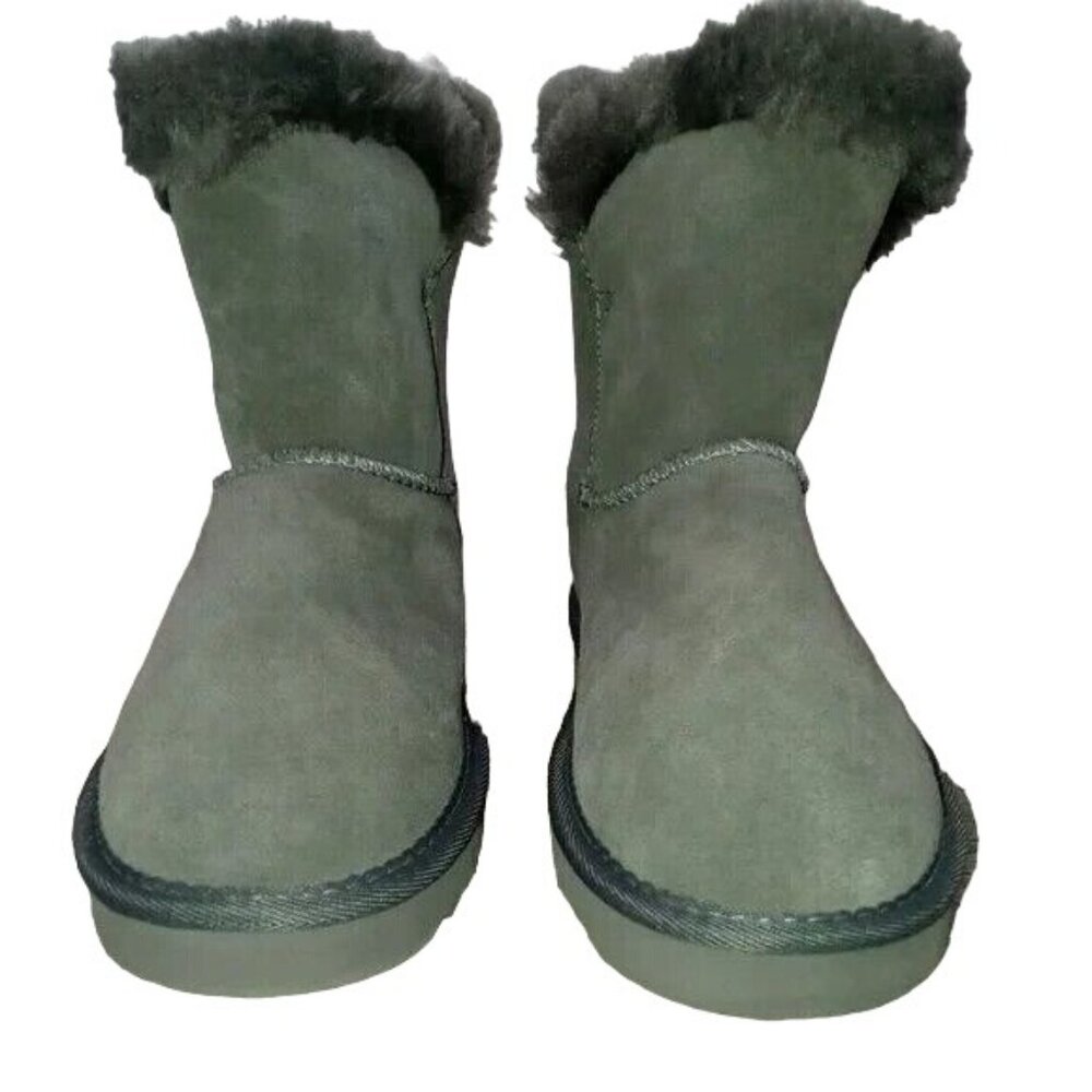 Style & Co. Womens Tiny 2 Gray Suede Winter Boots Shoes Size 9 Medium Booties. - Picture 5 of 6